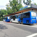 Layanan transportasi publik Transjakarta | Sumber Foto: dok. Pemprov DKI
