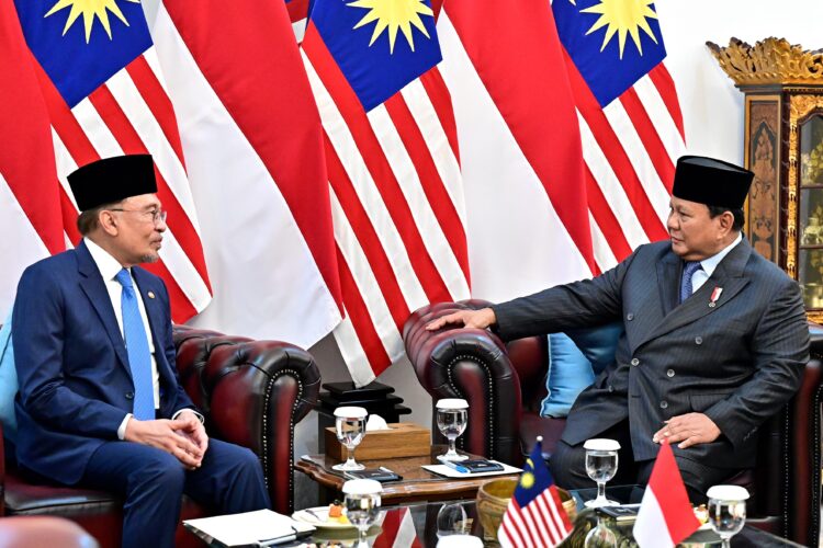 Presiden RI Prabowo Subianto, menerima kunjungan PM Malaysia, Dato’ Seri Anwar Ibrahim, di Istana Merdeka, Jakarta, Selasa, 29 Juli 2025 | Foto: Biro Pers Setpres