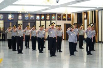 dok. Upacara kenaikan pangkat Perwira Tinggi (Pati) Polri | Sumber Foto: Hum Polri