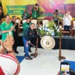 AA Boxer saat membuka Cabang olahraga Tarung Derajat pada ajang Porprov Jawa Timur 2025 di Kota Batu, Rabu (2/7/2025) | Foto: Ist/Dimas Ap