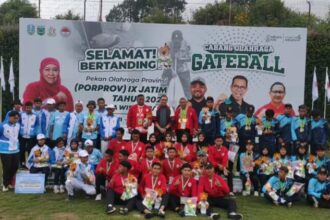 Upacara penutupan cabang olahraga Gateball Porprov Jatim 2025 digelar di Kota Batu, Rabu (2/7/2025) | Foto: Ist/Dimas Ap