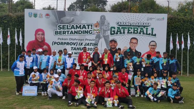 Upacara penutupan cabang olahraga Gateball Porprov Jatim 2025 digelar di Kota Batu, Rabu (2/7/2025) | Foto: Ist/Dimas Ap