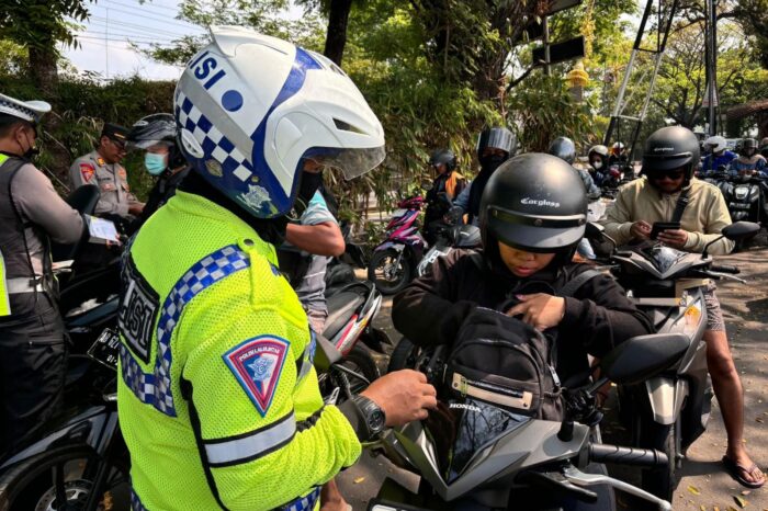 dok. Operasi keselamatan lalu lintas dan angkutan jalan | Sumber Foto: Hum Polri