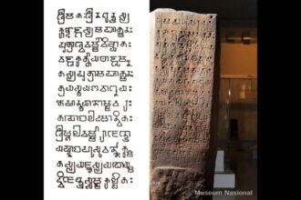 dok. Prasasti Yupa, Kerajaan Kutai | Sumber Foto: Museum Nasional