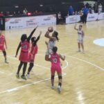 Pertandingan final Kejurnas Basket U-16 2025, di GOR Universitas Negeri Surabaya (Unesa), Surabaya, Jumat (25/7/2025) malam | Foto: Ist/Dimas Ap