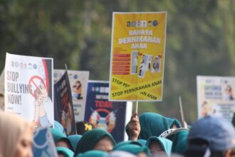 Aksi ini digelar bertepatan dengan kegiatan Car Free Day (CFD) di Jalan Darmo, Taman Bungkul, Surabaya, Minggu (17/7/2025) | Foto: Diskominfo Surabaya