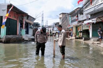 Potensi banjir pesisir (rob) diperkirakan terjadi mulai 18 hingga 27 Juli 2025 | Sumber Foto: Pemprov DKI