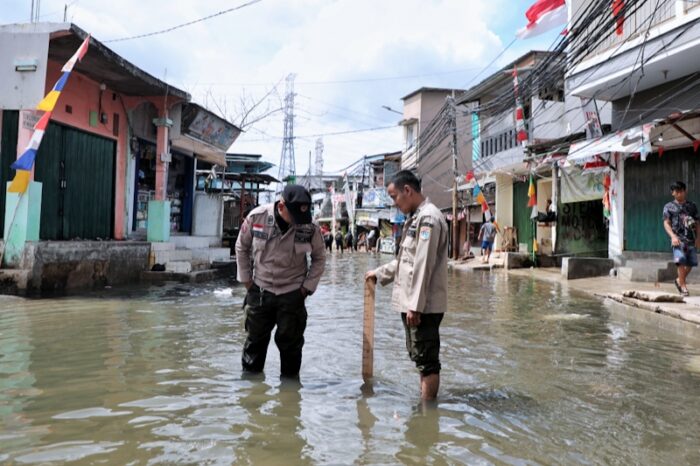Potensi banjir pesisir (rob) diperkirakan terjadi mulai 18 hingga 27 Juli 2025 | Sumber Foto: Pemprov DKI