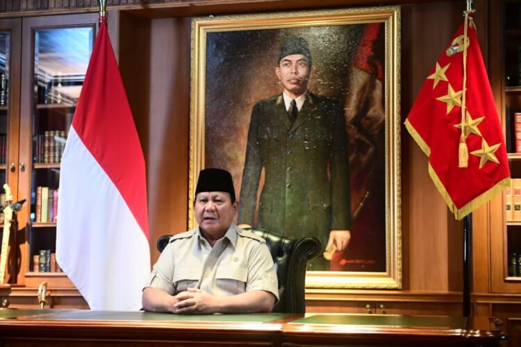 Presiden Prabowo Subianto menyampaikan keterangannya di kediaman pribadinya di Hambalang, Kabupaten Bogor, Jumat, 29 Agustus 2025 | Foto: Biro Pers Setpres