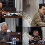 Kolase calon Sekda Kota Surabaya, dari kiri atas searah jarum jam: Dedik Irianto, Rachmad Basari, Eddy Christijanto dan Lilik Arijanto | Foto: dok. Pemkot Surabaya