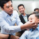 Pelaksanaan perdana Program Cek Kesehatan Gratis (CKG) di SD Prestasi Global, Depok, Jawa Barat, Senin (4/8/2025) | Foto: Kemenkes RI