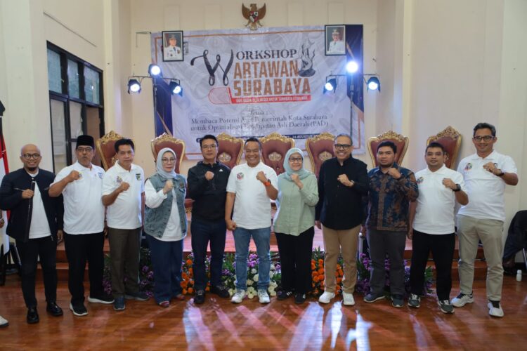 Workshop bertajuk “Membaca Potensi Aset Pemkot Surabaya untuk Optimalisasi PAD” di Gedung Diklat Prigen, Pasuruan, Sabtu (23/8/2025) | Foto: dok. Tim Publikasi Acara