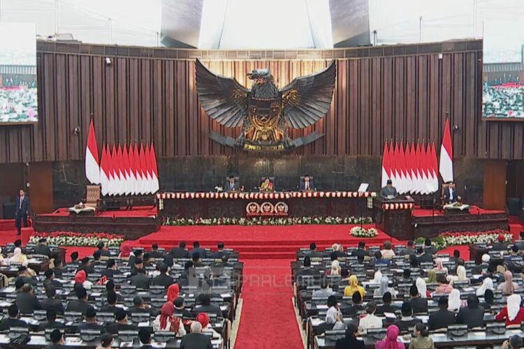 Sidang Tahunan MPR RI serta Sidang Bersama DPR RI dan DPD RI Tahun 2025 di Kompleks Parlemen, Senayan, Jakarta, Jumat (15/8/2025) | Foto: Sc Yt/BPMI Setpres