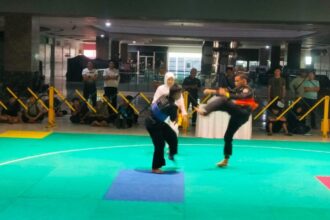 Kejurprov Pencak Silat Jawa Timur 2025 di City of Tomorrow (Cito) Surabaya, Kamis (21/8/2025) | Foto: Dimas AP/Ist