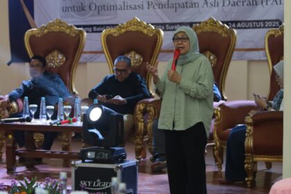 Kepala Badan Pengelolaan Keuangan dan Aset Daerah (BPKAD) Kota Surabaya, Wiwiek Widyawati | Foto: dok. Tim Publikasi Acara