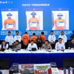 Konferensi pers ungkap kasus judi online jaringan internasional yang digelar di Gedung Awaloedin Djamin, Bareskrim Polri, Jakarta Selatan, Rabu (27/8/2025) | Sumber Foto: Hum Polri