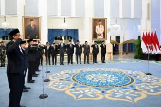 Acara pelantikan di Istana Negara, Jakarta, Senin (08/09/2025) | Sumber Foto: Biro Pers Setpres