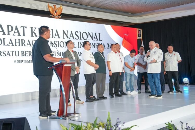 Rapat Kerja Nasional (Rakernas) KONI 2025 yang digelar di Jakarta, Sabtu (6/9/2025) | Foto: dok. Tim Media La Nyalla Mattalitti