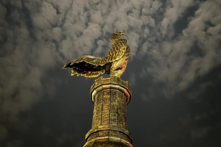 dok. Monumen "Ayam Jago" di Lidah Wetan, Surabaya | Sumber Foto: Pemkot Surabaya