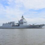 KRI Brawijaya-320 (BWJ-320) saat tiba di Dermaga Madura Koarmada II, Ujung Surabaya, Rabu (10/9/2025) | Sumber Foto: Dispen Koarmada II