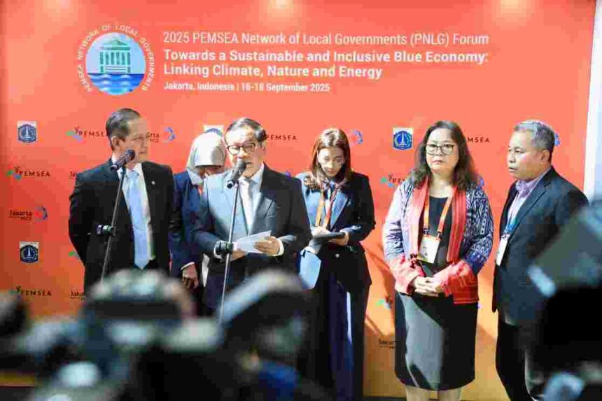 Gubernur DKI Jakarta, Pramono Anung, saat membuka PNLG Forum 2025 di Hotel Indonesia Kempinski, Jakarta Pusat, Selasa (16/9/2025) | Foto: Pemprov DKI