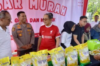 Pasar Murah di Kantor Imigrasi Kelas I Khusus TPI Surabaya, Jumat (26/9/2025) | Foto: Dimas AP/BI