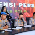 Karo Wabprof Divpropam Polri, Brigjen Pol. Agus Wijayanto, dalam konferensi pers di Jakarta | Sumber Foto: Divhum Polri