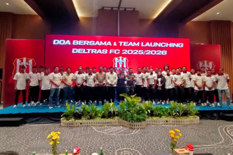 Doa bersama dan peresmian Skuad Deltras Sidoarjo, Jumat (12/9/2025) | Foto: Ist/Dimas AP