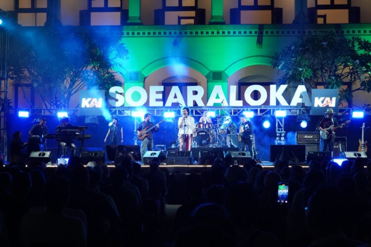 Konser musik SoearaLoka di Lawang Sewu, Semarang, Jawa Tengah, Sabtu (13/9/2025) | Foto: Pr/KAI Wisata