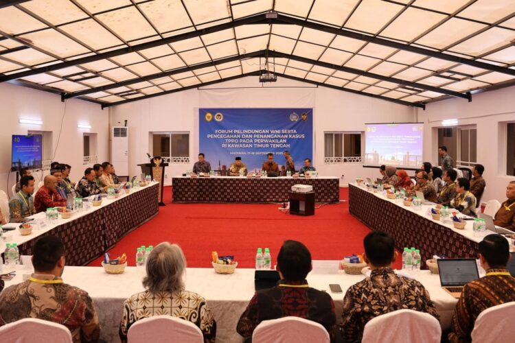 Forum Pelindungan WNI dan Pencegahan serta Penanganan Tindak Pidana Perdagangan Orang (TPPO) di Madinah | Foto: dok. Kemenko Polkam