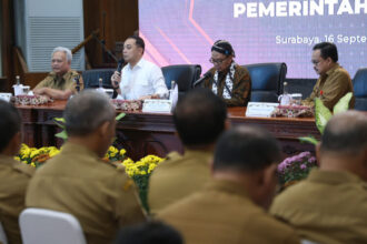 Sosialisasi penguatan integritas, budaya antikorupsi, dan pencegahan gratifikasi di Graha Sawunggaling, Surabaya, Selasa (16/9/2025) | Foto: Pr/Pemkot Surabaya