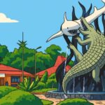 Ilustrasi: Patung Suro dan Boyo, ikon Kota Surabaya, Jawa Timur (Cre-AI/Bicaraindonesia.id)
