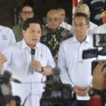 Menpora RI Erick Thohir menerima audiensi PB Akuatik Indonesia di Graha Kemenpora, Jalan Gerbang Pemuda Nomor 3, Jakarta, Jumat (24/10/2025) | Sumber Foto: Kemenpora