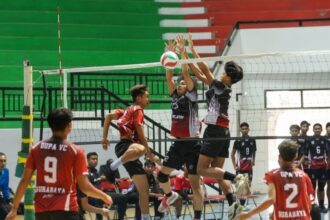 Pembukaan kejuaraan bola voli antar klub U-19 di GOR Voli Gelora Bung Tomo (GBT) Surabaya, Kamis (2/9/2025) | Foto: Dimas AP/A1