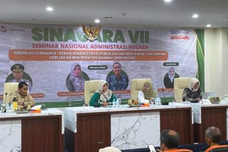 Seminar Nasional Administrasi Negara (SINAGARA) VII bertajuk Green Governance di UPN Veteran Jawa Timur, Rabu (15/10/2025) | Foto: Pr/Istimewa