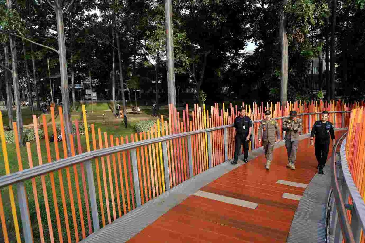 Taman Tebet Eco Park di Jakarta Selatan | Sumber Foto: Pemprov DKI