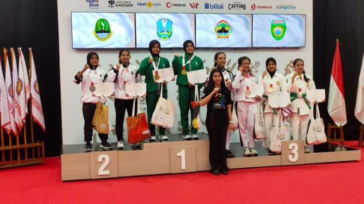Atlet Jawa Timur dalam ajang PON Bela Diri 2025 di Djarum Arena, Kudus, Jawa Tengah, Minggu (26/10/2025) | Foto: Ist/Dimas AP