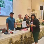 Grace Evi Ekawati, saat melakukan pendaftaran calon Ketua DPD Perbasi Jawa Timur periode 2025-2029, di Surabaya, Senin (27/10/2025) | Foto: Ist/Dimas Ap