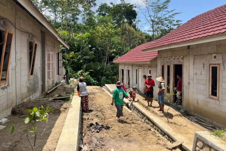 Tempat relokasi tersebut juga didesain menyerupai kompleks perumahan modern | Sumber Foto: Pemprov Jateng