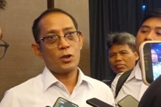 Kepala Kantor Pertanahan Kota Surabaya I, Budi Hartanto, usai menghadiri forum aspirasi warga di Gedung Srijaya Surabaya, Rabu (15/10/2025) | Foto: Dj/Ist