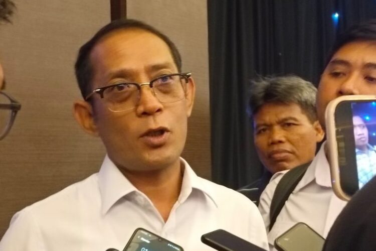 Kepala Kantor Pertanahan Kota Surabaya I, Budi Hartanto, usai menghadiri forum aspirasi warga di Gedung Srijaya Surabaya, Rabu (15/10/2025) | Foto: Dj/Ist