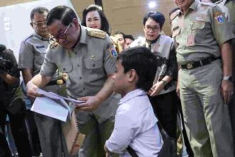 Gubernur DKI Jakarta, Pramono Anung, saat membuka Job Fair Penyandang Disabilitas Tahun 2025 di TIM, Jakarta Pusat, Senin (3/11/2025) | Foto: Pemprov DKI