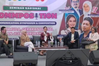 Seminar Nasional Commposition 2025 di Kampus UPN “Veteran” Jawa Timur, Selasa (4/11/2025) | Foto: Ikom UPNVJ