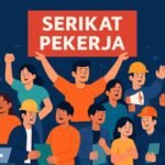 Ilustrasi serikat pekerja (Cre:AI/Bicara Indonesia)