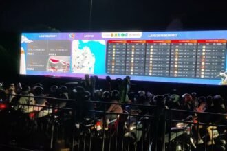 Sistem penilaian digital berbasis GPS dalam Gerak Jalan Mojokerto-Surabaya | Foto: Ist/Dimas AP