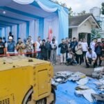 Kegiatan pemusnahan alat perangkat telekomunikasi ilegal di Stasiun Monitoring Kalasan, Balai Monitor SFR Kelas I Yogyakarta, Sleman, Kamis (27/11/2025) | Sumber Foto: Hum/Komdigi