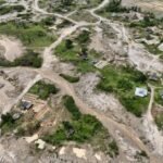 Salah satu lokasi pertambangan di wilayah Sumatra Barat | Sumber Foto: Hum KLH/BPLH