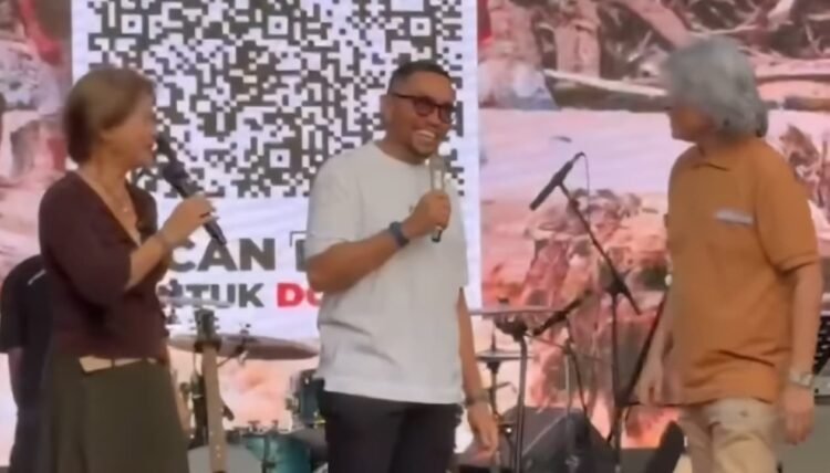 Anggota DPR RI nonaktif Ahmad Sahroni, saat hadir dalam kegiatan penggalangan dana di T-Space Bintaro, Kota Tangerang, Minggu (7/12/2025) | Foto: Istimewa/BI