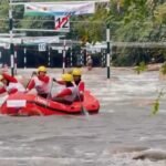 Kontingen Indonesia pada IRF World Rafting Championship 2025 di Sungai Kampar, Perak, Malaysia | Sc: IG/Indonesia Rafting Federation