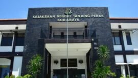 Ilustrasi: Kantor Kejaksaan Negeri (Kejari) Tanjung Perak di Jalan Kemayoran Baru No.1 Krembangan, Kota Surabaya, Jawa Timur. (dok/Ist)